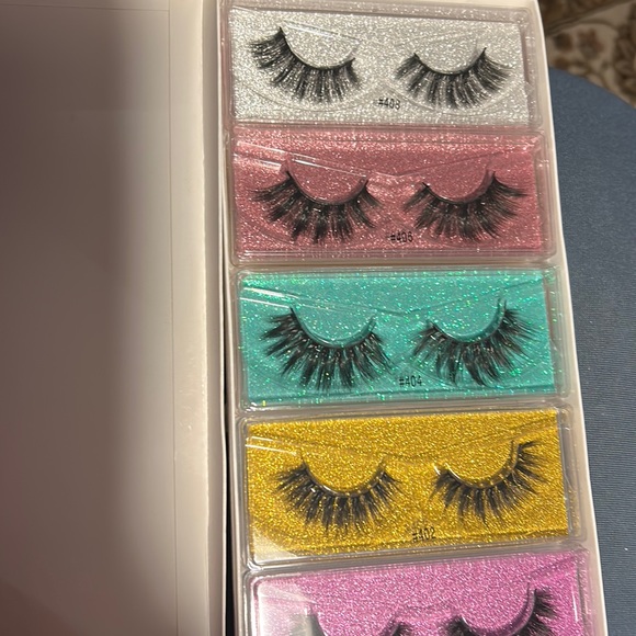 10 piece new still in each individual boxes eye lashes . I just want - Picture 1 of 2